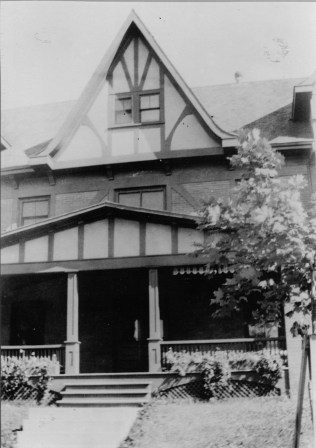 Image of house on Clark Street in Guelph that was used as children's shelter in 1910